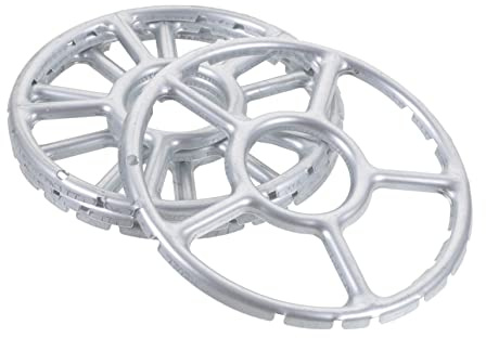 PRETYZOOM Lot de 4 Supports de Casserole Antidérapants en Fer pour Cuisinière à Gaz, Anneaux de Wok, Usage Maison et Restaurant