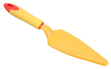 Zerodeko Spatule à Gâteau en Abs Jaune à Design Ergonomique
