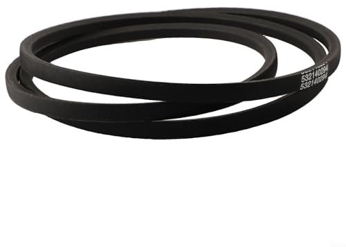 Courroie d'entraînement robuste pour tracteur Craftsman 532140294 531300768 140294 compatible avec différents modèles