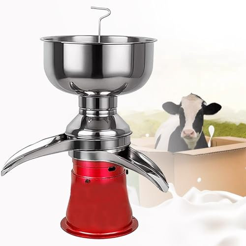 Separatore centrifugo elettrico for crema di latte, macchina for separare burro di latte e panna da 50 l/h, separatore elettrico for crema di latte fresco, for latte vaccino, separazione di panna