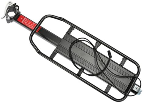 GALPADA Portapacchi Posteriore per Biciclette da Montagna e Strada Resistente per Trasportare Valigie, Borse e Cestini con Attrezzi di Installazione e Manuale in Inglese