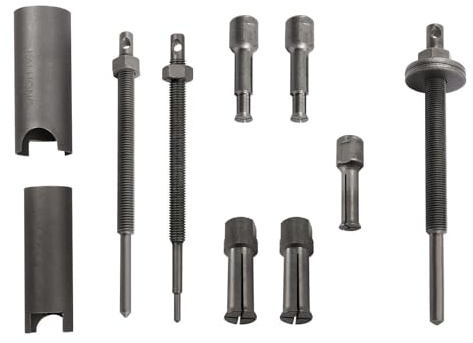Motorcycle Inner Bearing Extractor Kit, 45# Carbon Steel Bearing Puller Set for sleeve-type bearings with an internal diameter of 0.35-1.18 inches