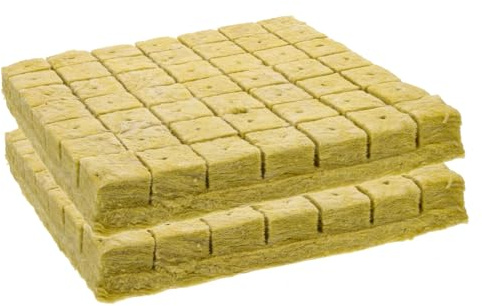 Angoily Bloc De Semis Hydroponique 40x40x40mm 98 Cubes De Culture sans Sol pour Germination Plantes Jardin Extérieur, Substrat Léger Perméable Et Absorbant pour Propagation