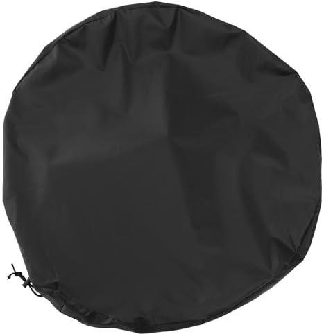 WRITWAA Eimerabdeckung aus Oxford Gewebe Reißfest 65x10cm Schwarz Schutzhülle für Gartentonnen und Lagertanks Outdoor Staubschutz für Gallonenfässer Zufällige Farbe