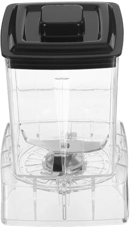 ROMISBABA Tazza per Macchina del Latte di Soia Commerciale da 600 Ml in Plastica Trasparente Resistente, Contenitore per Spremiagrumi Professionale con Ampia Capacità, Riutilizzabile