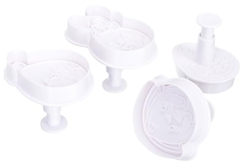 OSALADI Set 8 Pezzi Formine in Silicone per Dolci a Tema Pasquale, Facili da Pulire da Sformare, per Produzione di Torte e Caramelle