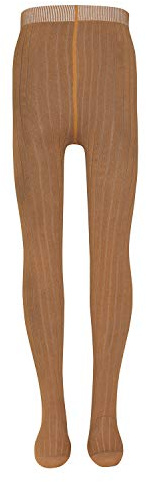 EWERS Collant per neonati e bambini per bambine a coste struttura a coste, MADE IN EUROPE, collant cotone tinta unita basic, caramella mou, 74