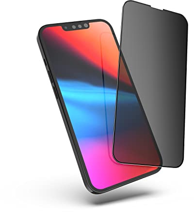 NWNK13 For iPhone 14 Plus/iPhone 13 Pro Max Privacy Screen Protector Anti Spy Anti-Fingerprint Tempered Glass Screen Film 9H Hardness Anti Scratch for iPhone 14+