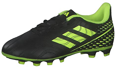Adidas Copa Sense.4 Fxg J Sneaker, Core Black Team Solar Yellow Bright Cyan, 37 1/3 EU