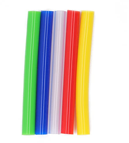 5 Stück Silikon-Zahnspielzeug für Kleinkinder, Superweiche Hohle Silikon-Zahnröhrchen, Baby-Zahnspielzeug, Hochwertiger Beißring für Babys