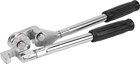 Piegatubi Pinza per Tubi 6 mm a 180 Gradi in Lega di Zinco e Acciaio per Tubi in Rame, Alluminio, Acciaio Inossidabile a Parete