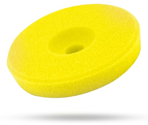 Liquid Elements Centriforce V2 Polierpads 150mm, Gelb Medium Cut, 10 Stück | Polierschwamm, speziell entwickelte Fräsung, optimierte Ergebnisse, Auto Polieraufsatz, für Poliermaschinen