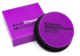 KOCHCHEMIE - Micro Cut Pad V2 - Special Sponge for Removing Fine Scratches, Holograms, and Polishing Marks; High Stability; Long-Lasting Compression Hardness; Contours Easily (76mm x 23mm) (Hard)