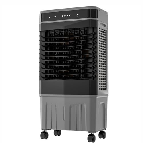 Portable Air Conditioner Evaporative Air Cooler, with 120° Oscillating No Hose Needed Cooling AC Unit for Room Office,with 3 Speeds &3 Modes 12H Timer 45l Water Tank Remote Control Cooling Fan