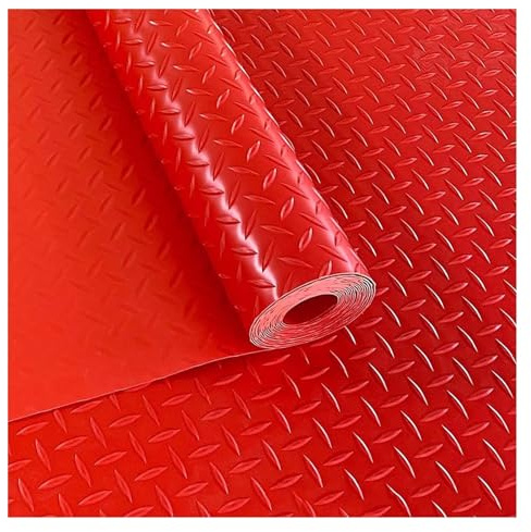 Alfombrilla de goma resistente para suelos de garaje y talleres, alfombrillas de PVC antideslizantes para talleres y gimnasios, 90 x 300 cm