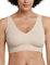 Schiesser Damen nahtloses Bustier mit herausnehmbaren Pads - Invisible Soft, sand_170364, 40