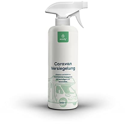 eco:fy Caravan Versiegelung für Wohnmobile Wohnwagen Campervans zum Schutz vor Regen Nässe und Schmutz (500ml)