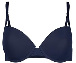 Skiny Damen Micro Essentials T-Shirt-BH, Cheeky Navy, 85C EU