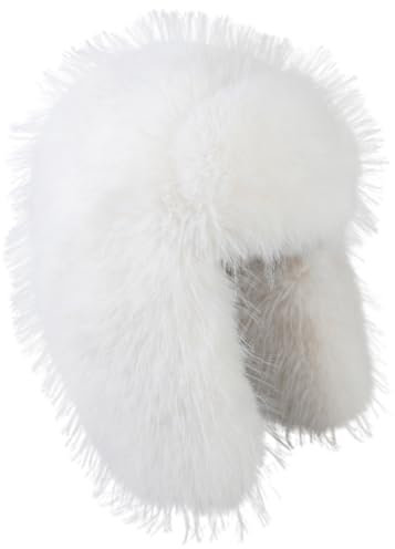 Cozylkx Winter Trappermütze Mit Ohrenklappen, Unisex, Russische Uschanka Trappermütze, Flauschige Fliegermütze, Jagdmütze Für Männer Und Frauen