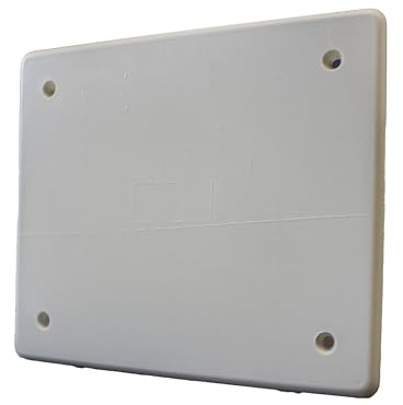 Coperchio per Scatola di Derivazione 118x96mm, Ricambio per Cassetta da Incasso, Protezione e Copertura Impianti Elettrici