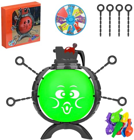 Desktop Balloon Game,Balloon Burst Gam for Kids & Adult, BoomBoom Party Pop the Balloons Family Gathering, Parent-Child Boom Boom Balloons Games Burst Toy