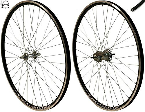 Redondo 26 Zoll Laufrad Set Hinterrad Vorderrad Felge Schwarz Nexus 3