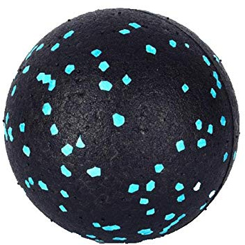 geshiglobal Fitness Faszienball Fußmassagegerät zur Muskelentspannung, 8 cm Durchmesser, Schwarz / Grün
