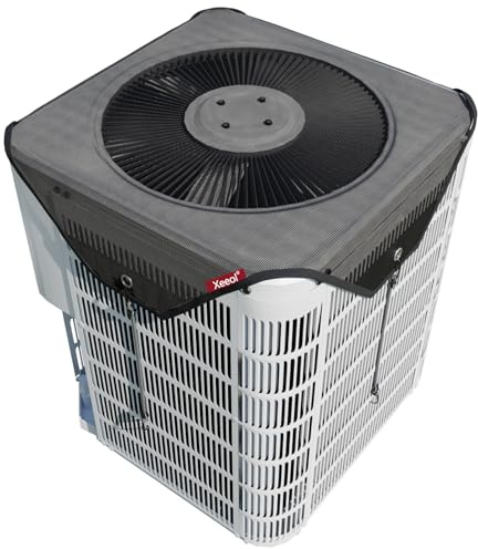 26x26 Central Air conditioner Covers for Outside, Larger Mesh AC Unit Covers Outdoor - Top Universal Defender