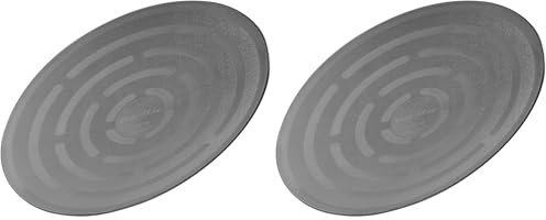 Westmark Volteatortillas/tortitas, Redondo, Diámetro: 26 cm, Plástico, Flic-Flac, Negro, 15262270 (Paquete de 2)