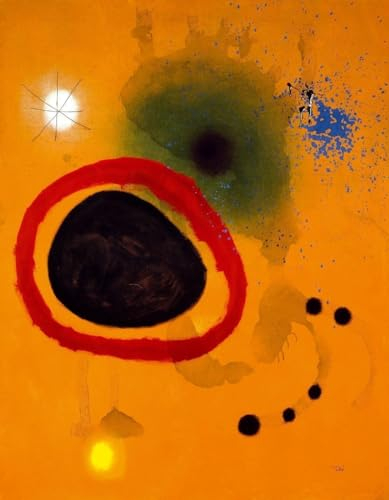 Joan Miro Ausstellungsplakate Abstraktes Aquarell Leinwand Gemälde Joan Miro Wandkunst Joan Miro Kunstdrucke Home Decor Bilder 50x70cmx1 Kein Rahmen