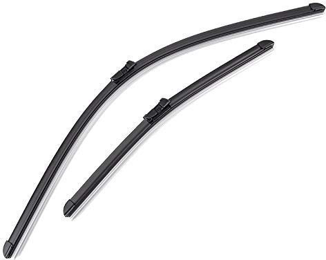 TMZWJ Scheibenwischer Für Ford Fiesta 7 2008-2013 2014 2015 2016 Autofenster Frontscheibenwischerblätter Geräuschloses Wischerblätter Auto Zubehör