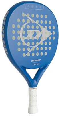 DUNLOP Racchetta Padel Lumina Blue - Esclusiva Amazon - Telaio in grafite, anima Pro EVA, 365g