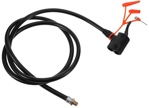 TOYANDONA Fahrradluftpumpe Aufblasschlauch 125cm Langlebiger Kunststoffkopf Universell Kompatibel Für Französisches Amerikanisches Und Englisches Ventil Bei Kälte Und Wärme