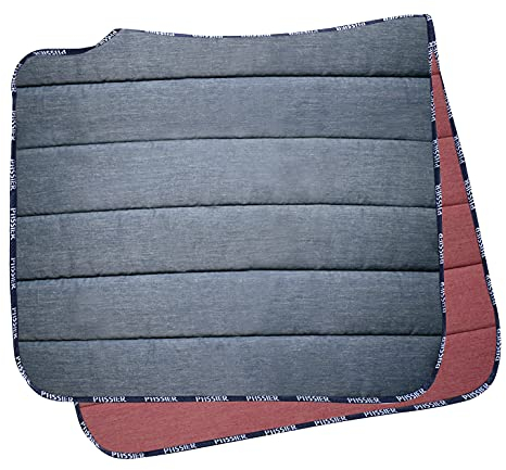 Passier Flexipad Sattelunterlage, Blue Jeans/Granate Denim, Größe:Dressur