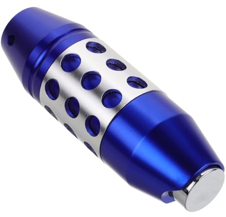JECOMPRIS Gear Knob Manuelles Schaltgetriebe Zubehör Robuster Blauer Schaltknauf Für Verbesserten Grip Und Passend Für Verschiedene Fahrzeuge