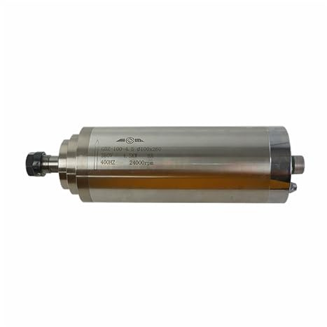Motore mandrino CNC, 5.5KW Mandrino Raffreddato Ad Acqua CNC Motore di raffreddamento ad acqua ER25 Raccogliere 4.5KW ER20 for Il Router for Incidere La Lavorazione Del Legno Intagliare Kit Macchina p