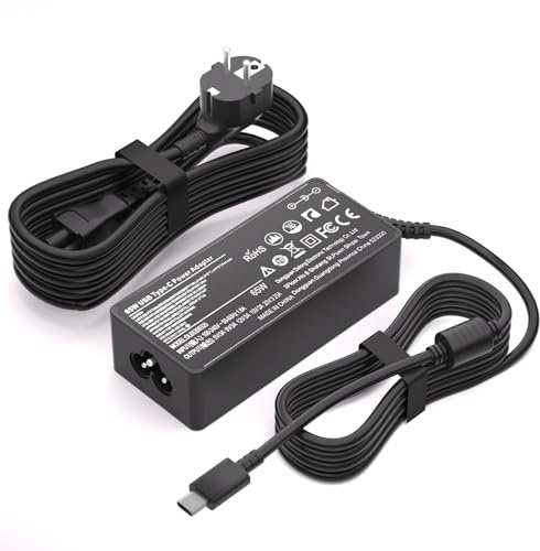 65W USB C Chargeur pour HP EliteBook 830 835 840 845 860 865 640 650 1040 | Compatible avec HP 1030 1020 ProBook 440 445 450 455 460 séries G8 G9 G10 G1 1 Adaptateur Secteur de Charge Rapide de Type C