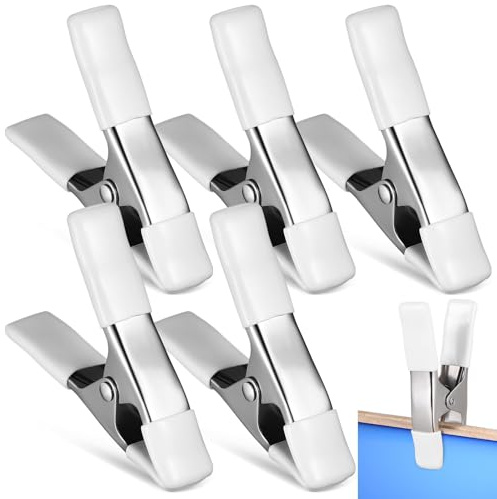 5pcs Backdrop Spring Clips for Heavy Duty Photography Background | Pvc Coated, Easy to Use and Practical, Clips Background Paper, Light Weight Set for Studio Work