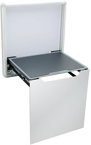 NIUSABOU Taburete de Silla montado en la Pared, Banco Cambiador de Zapatos Plegable montado en la Pared, Ahorro Espacio Verde for Entrada, Pasillo, baño, 150 kg