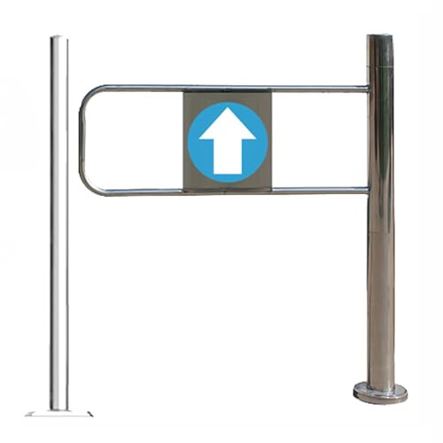 ty Barrier for Supers 90° svängdörr för kommersiella ingångar hållbar utgångsenhet (50 × 97 cm vänster) Skydda din entré