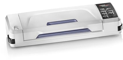 Magic Vac, Champion, Macchina Sottovuoto Alimenti Multifunzione Professionale, per Sacchetti Sottovuoto e Cottura, con Potente Motore e Kit Sottovuoto Alimenti, Brevettata, Made in Italy, Bianca
