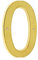 Bebarley 4 Inch premium Bright Solid brass door house numbers and street address Plaques numbers for residence and mailbox signs.