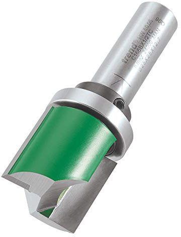 Trend C166BX1/2TC - Punta per fresatrice, colore: Nero