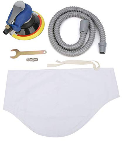 6-Zoll-150-mm-Luftschleifer, Luft-Random-Orbital-Palmenschleifer, doppeltwirkender pneumatischer Schleifer, pneumatischer Polierer, Poliermaschine mit EU-1/4-Zoll-Einlassanschluss