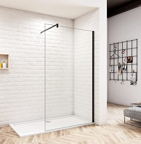 Aica Sanitär 60cm Walk in Dusche Duschabtrennung 8mm NANO Glas Duschwand