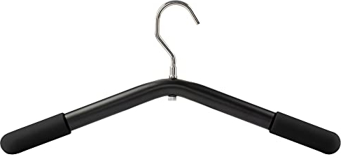 Barra de metal resistente, color negro, soporta hasta 60 kg