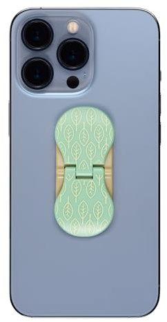 Soporte y Agarre para Teléfono Móvil ZipGrips | Soporte Universal para Dedo de Teléfono Celular | Soporte Expansible Ultrafino | Compatible con Carga Inalámbrica