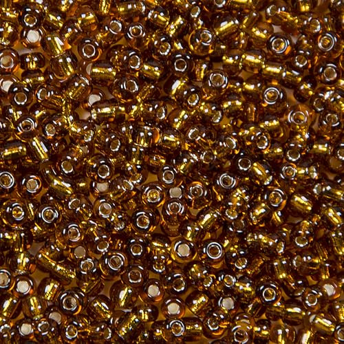 3mm Craft Glass Seed Beads Bulk, 4000 Pcs Jewelry Making Pony Beads for Bracelet, Waist, Neckalce Waist Earring DIY Craft (Coffee Color)