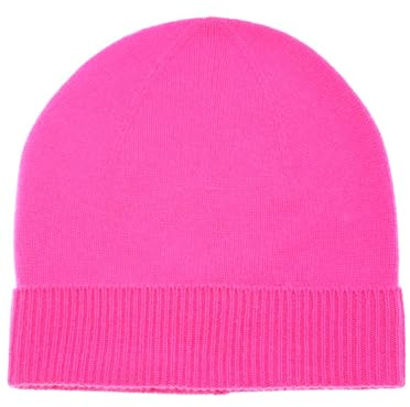 Zwillingsherz Grobstrick-Wintermütze aus 100% Kaschmir - Hochwertige Unisex Strickmütze im Uni Design für Damen Jungen Mädchen - Hat – One Size – Cashmere – warm & weich im Frühjahr Herbst & Winter