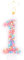 Bougie Anniversaire, 0-9 Bougie Chiffre Macaron Bougies Numériques Gâteau Scintillant Decor Mariage Anniversaire Fête (1)